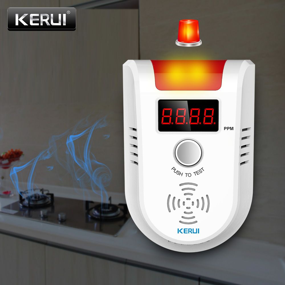 Home Security Systems - KERUI GD13 LPG 가스 감지기 알람