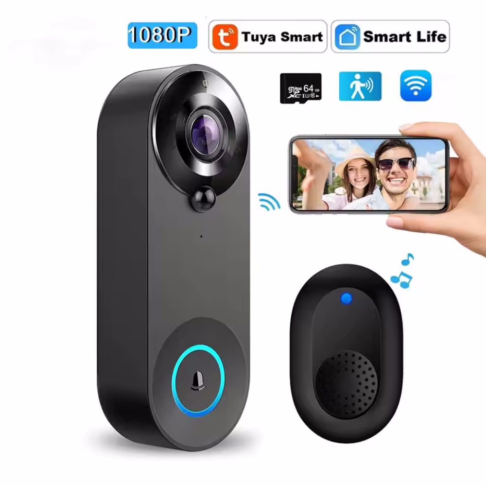 Home Security Prices - Tuya 1080P 무선 WIFI 초인종 비디오