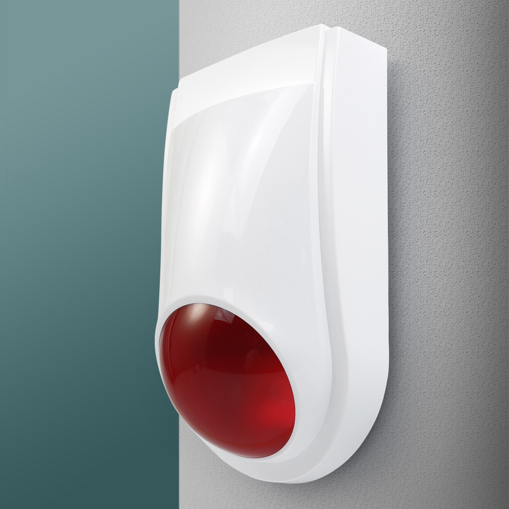 Alarm Siren Outdoor - HOMSECUR GSM WIFI 4G 경보 시스템용