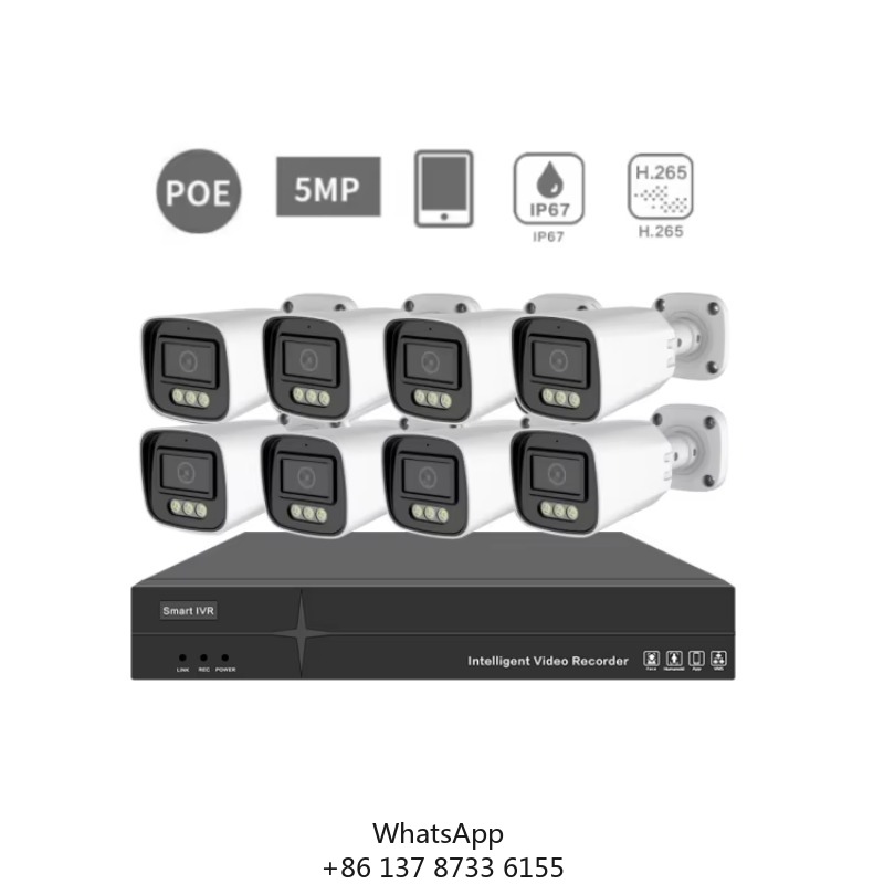 Home Security Systems - 5MP 4채널/8채널 가정용 CCTV 보안 시스템