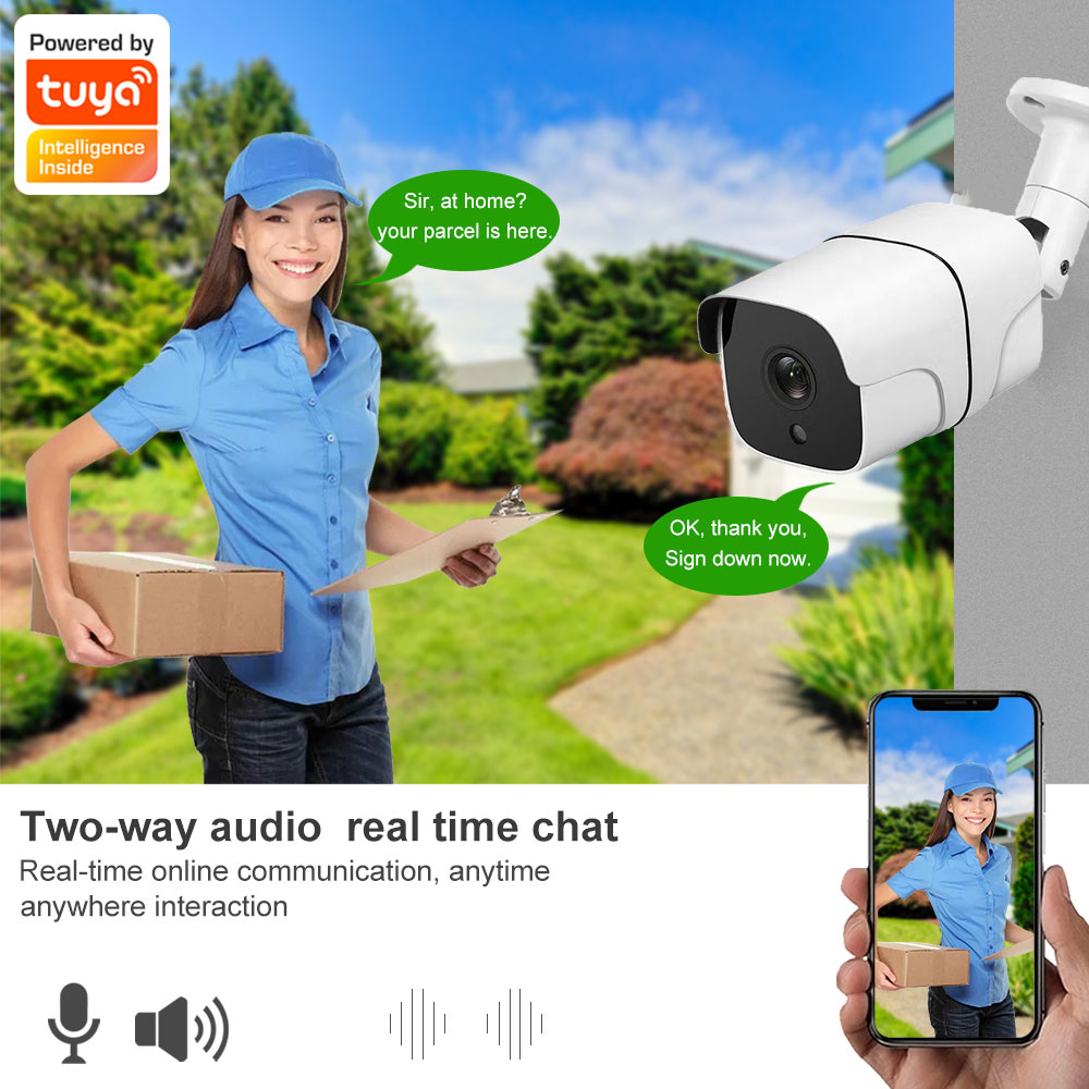 Tuya 5G Wifi IP 카메라 야외 총알 5MP  - Home Security Google Camera 리뷰 및 가격