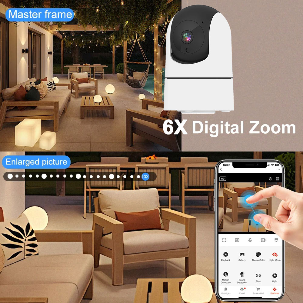 2K 6MP 미니 5G 와이파이 투야 IP 카메라 실내 - Home Security Google Camera 리뷰 및 가격