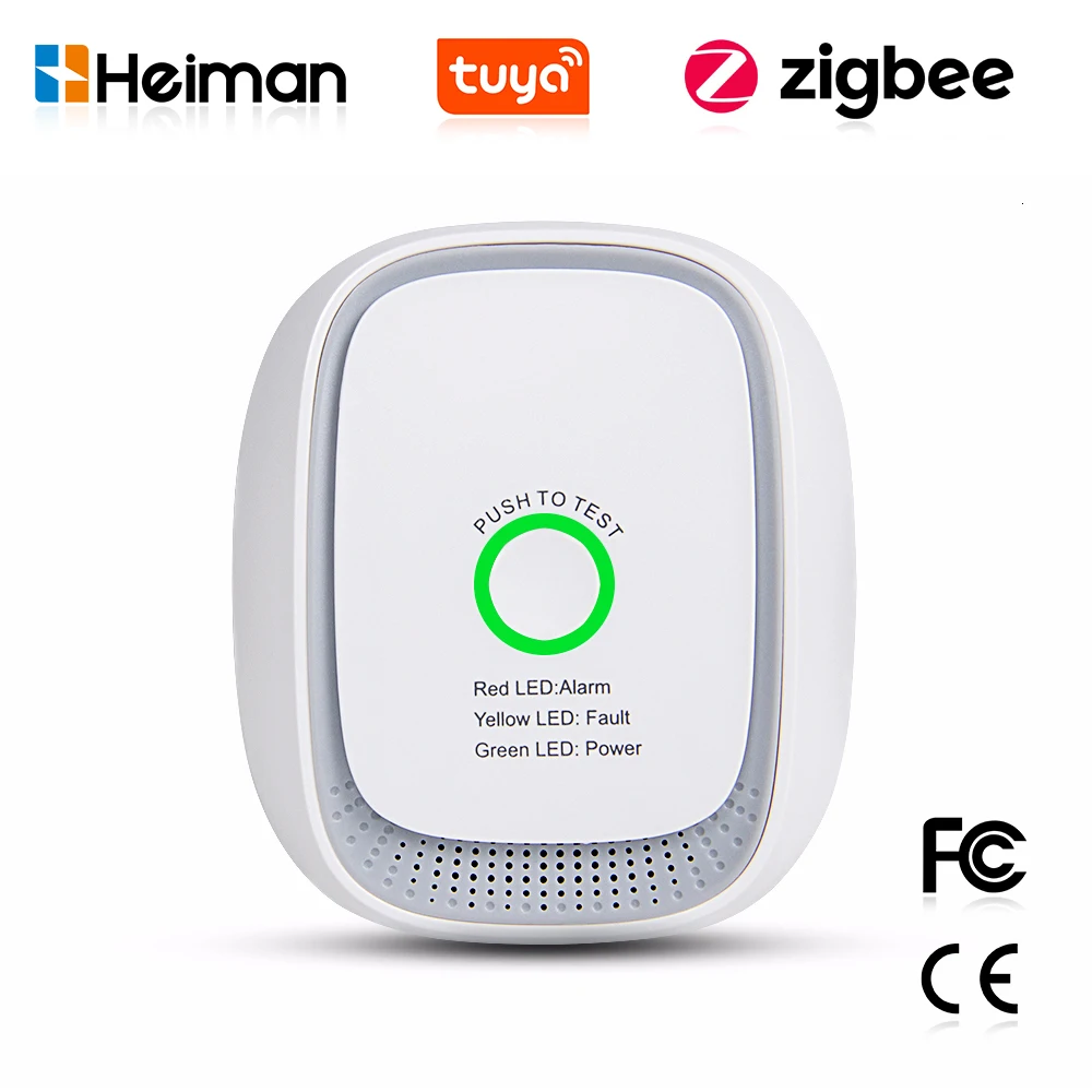 HEIMAN Zigbee Tuya 가연성 가스 센서 천 - Home Security Systems 리뷰 및 가격