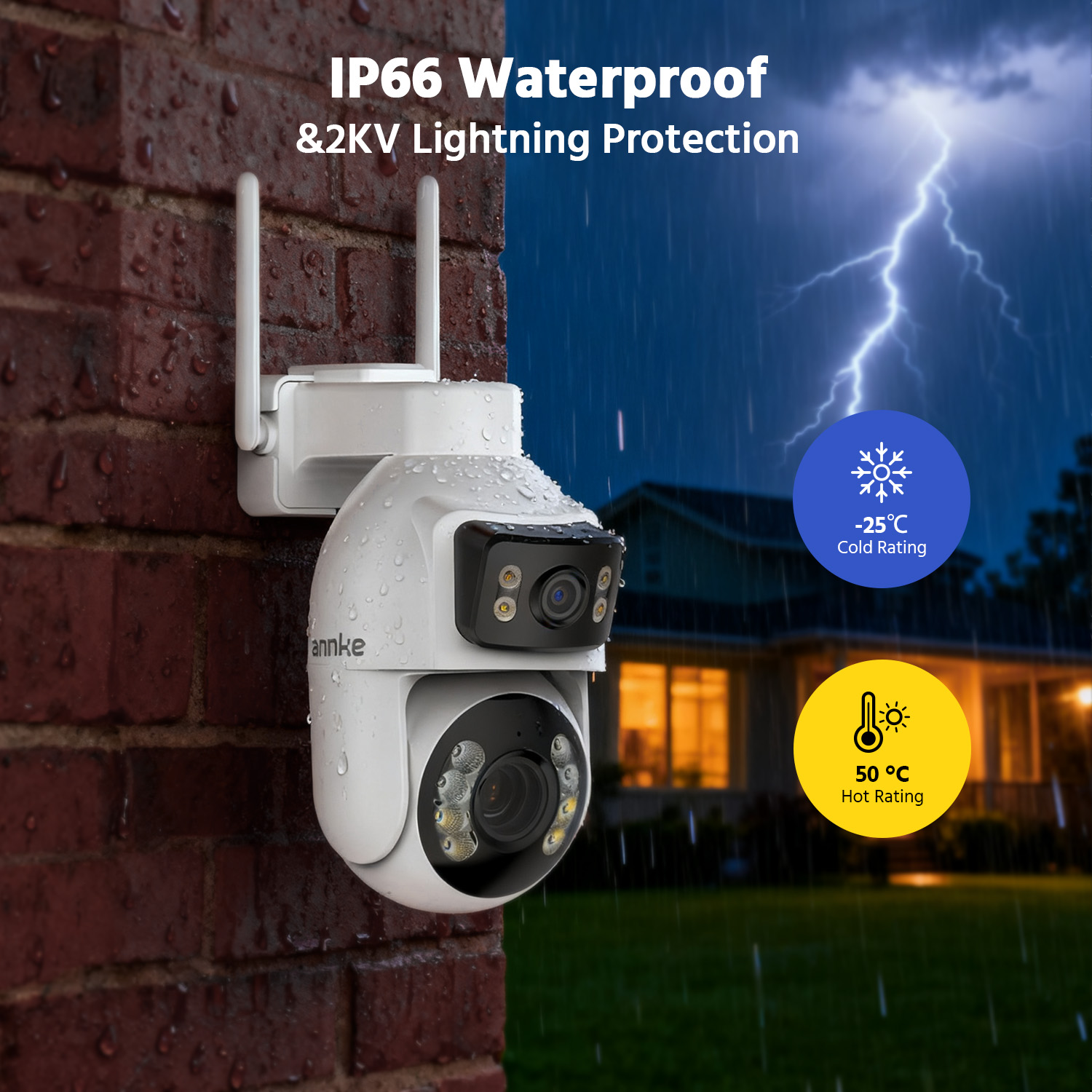 ANNKE 3인치 PTZ 듀얼 렌즈 보안 카메라, 5+ - Home Security Google Camera 리뷰 및 가격