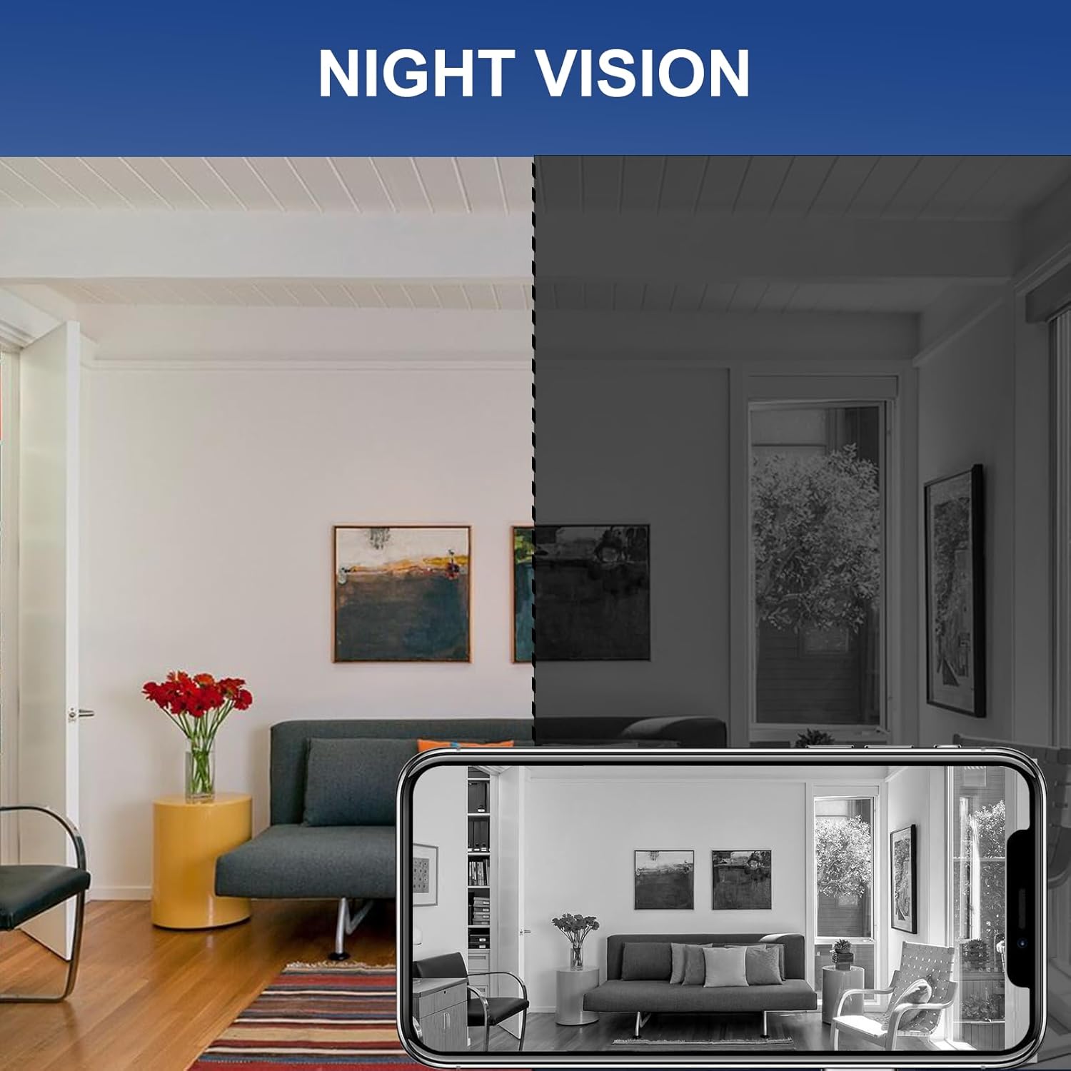 미니 보안 카메라, 1080P HD WiFi 가정용 실 - Home Yard Security Cameras 리뷰 및 가격