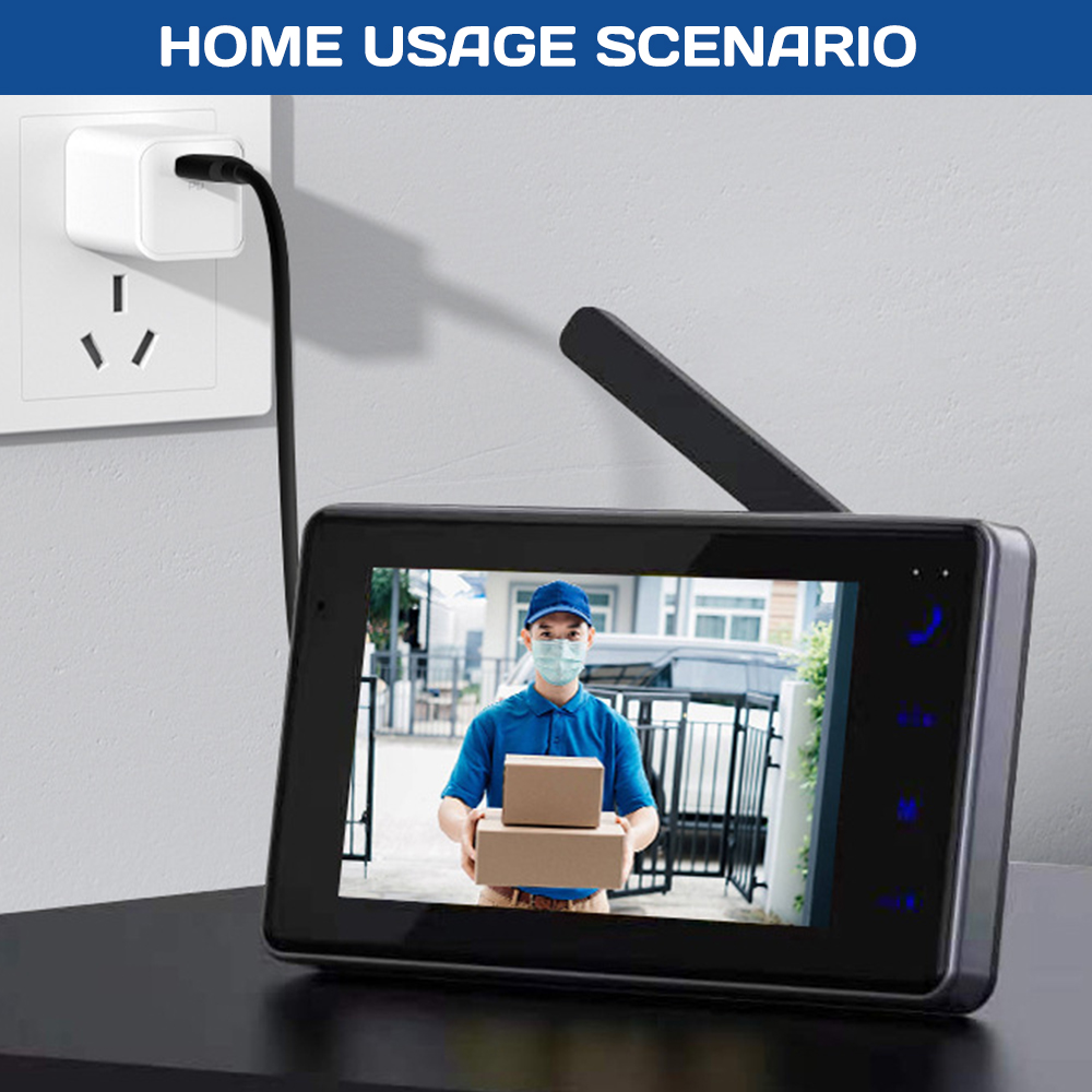 4.3인치 HD IPS 스크린 무선 비주얼 인터콤 초인 - Home Security Prices 리뷰 및 가격
