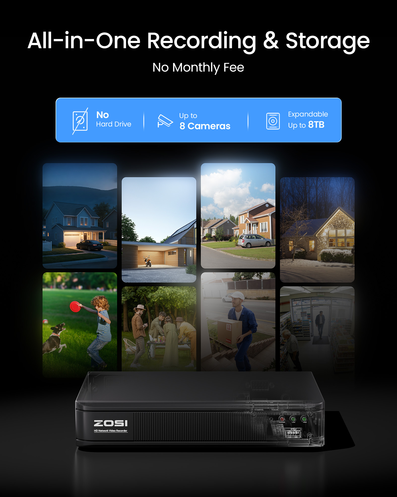 ZOSI 3K Lite 유선 CCTV 보안 카메라 시스 - Home Security Installation 리뷰 및 가격