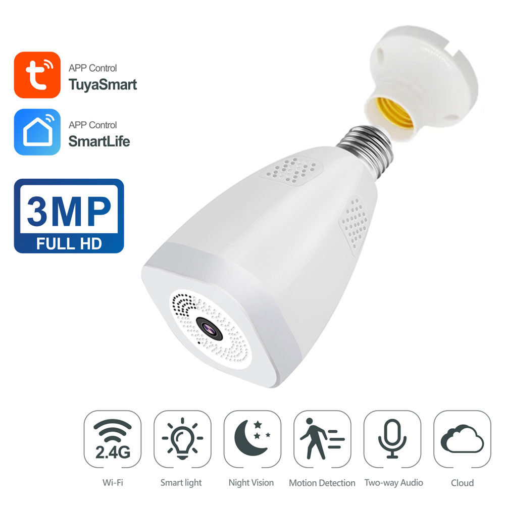 EE1 베스트셀러 스마트 라이프 3MP WiFi 360 - Home Security And Cameras 리뷰 및 가격