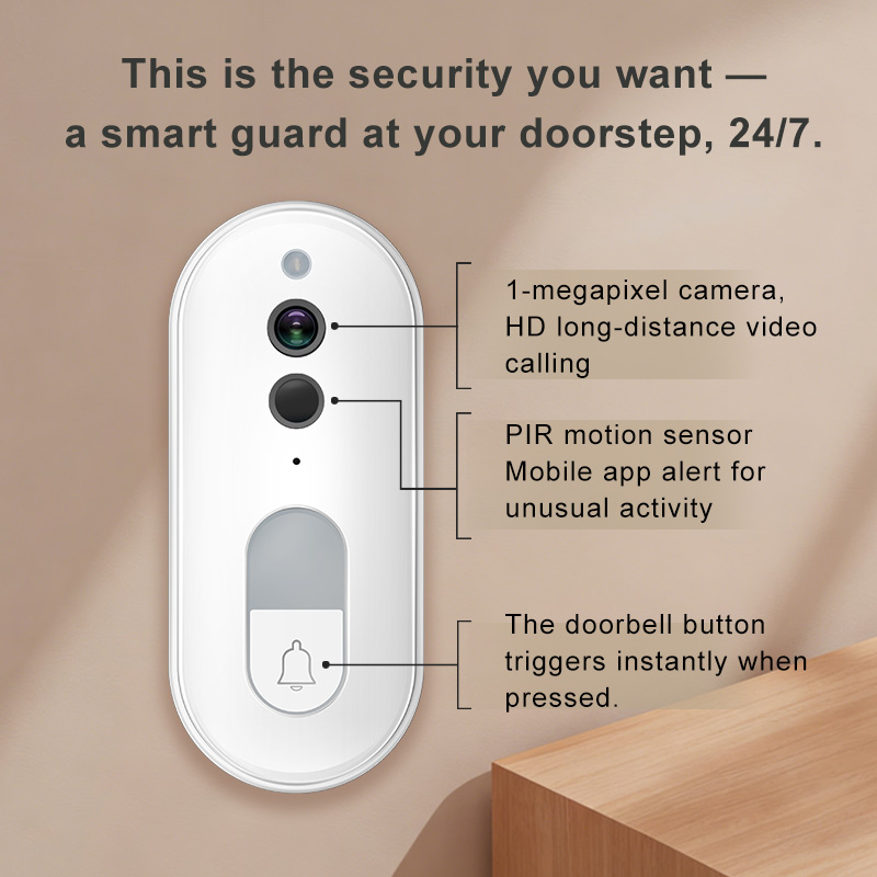 Tuya 스마트 비디오 초인종 무선 1080P HD 실 - Home Yard Security Cameras 리뷰 및 가격