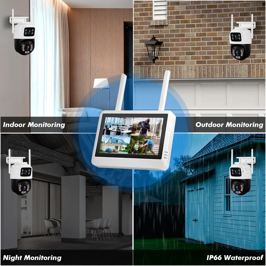 FUERS 8CH 무선 NVR 보안 시스템 WIFI 7 - Home Security Systems 리뷰 및 가격