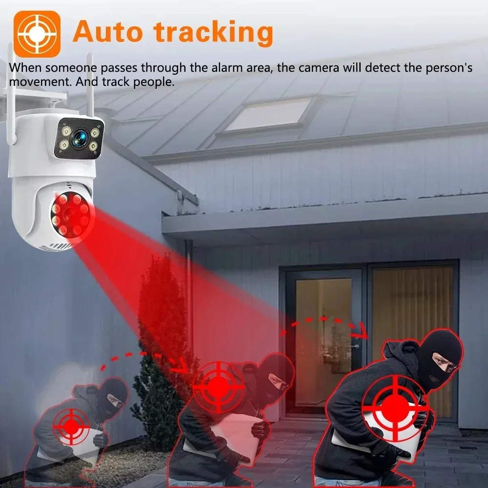 10채널 CCTV 보안 4K 듀얼 렌즈 PTZ 카메라  - Home Security Nvr 리뷰 및 가격