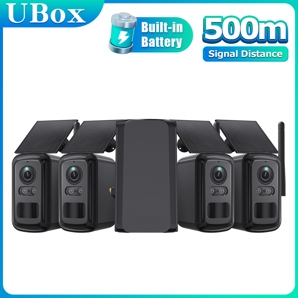 시워지아 3MP 태양광 배터리 카메라 보안 시스템 2대 - Home Yard Security Cameras 리뷰 및 가격