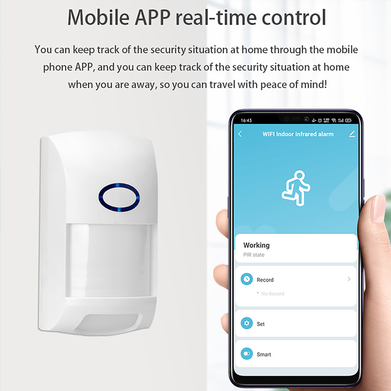 스마트 투야 PIR 모션 센서 WIFI 적외선 감지기  - Home Security Company 리뷰 및 가격