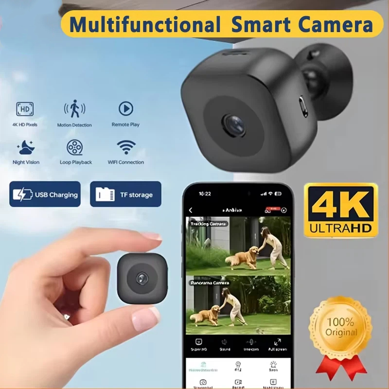 레노버 스마트 4K HD 미니 카메라 풀컬러 야간 투시 - Home Security Prices 리뷰 및 가격