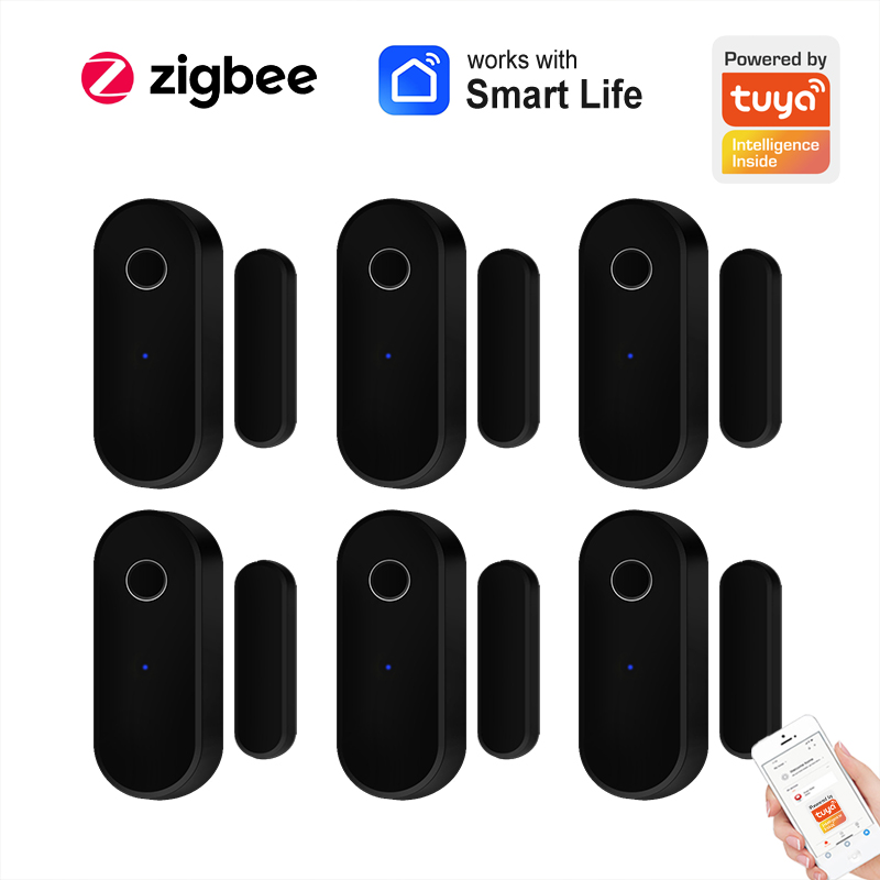 Tuya 스마트 지그비 도어 센서 도어 창 열기 닫기  - Home Security Company 리뷰 및 가격