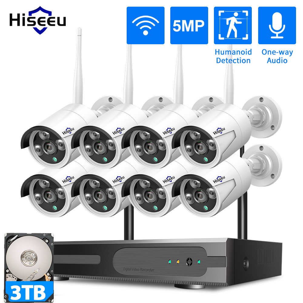 하이시루 3/5/8MP WiFi CCTV 카메라 보안  - Home Security Panel 리뷰 및 가격