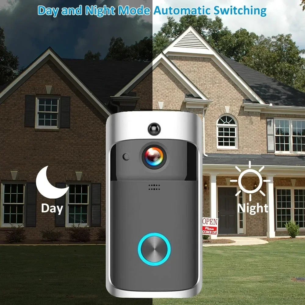720P HD 스마트 홈 무선 와이파이 초인종 카메라, - Home Security Prices 리뷰 및 가격