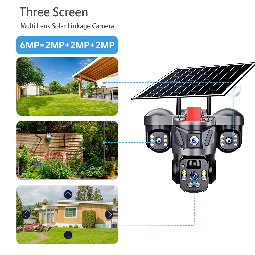 KERUI V380 Pro 야외 PTZ 6MP WIFI - Home Yard Security Cameras 리뷰 및 가격