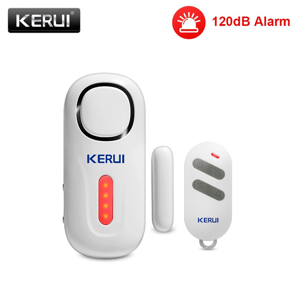KERUI 120DB 무선 도어/창 항목 보안 도난 감 - Home Security Company 리뷰 및 가격