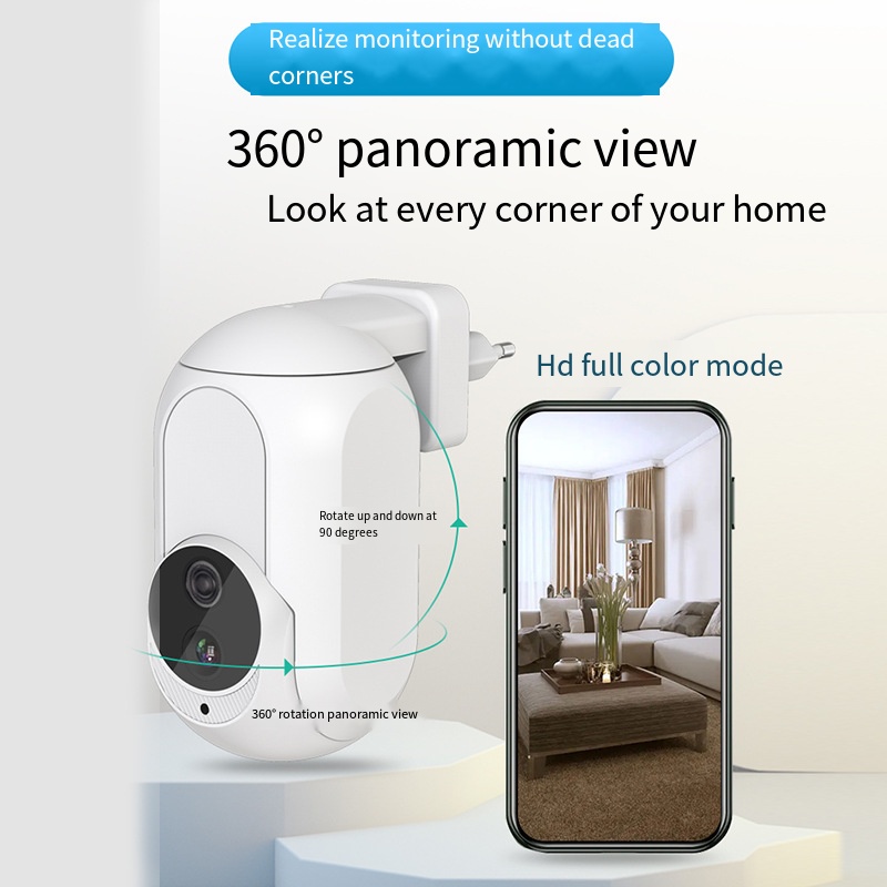 타임씽커 와이파이 360 °   카메라 벽걸이 플러그인 - Home Security Google Camera 리뷰 및 가격
