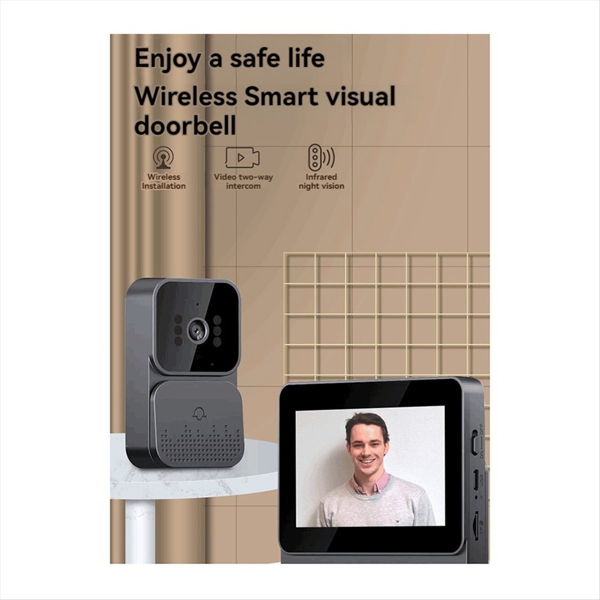 AU47 - 야간 투시 기능이 있는 스마트 무선 비디오 - Home Security And Cameras 리뷰 및 가격